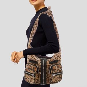 ALEXANDER WANG DONNA LEOPARD HOBO